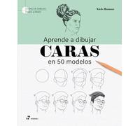 Aprende a dibujar caras en 50 modelos. Guías de dibujo paso a paso.