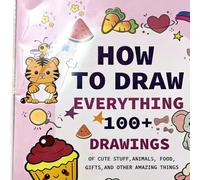 Aprende a dibujar para niños - Lindas actividades artísticas divertidas interactivas, libro de dibujo para niños - para principiantes en interiores y exteriores, escuela, dormitorio