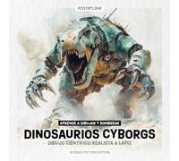 Aprende a Dibujar y Sombrear Dinosaurios Cyborgs: Dibujo Científico Realista a Lápiz (Arte y Ciencia: Naturaleza Ilustrada)