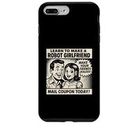 Aprende a Hacer una Novia Robot Retro Comic Advertisement Carcasa para iPhone 7 Plus/8 Plus