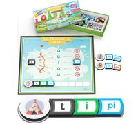 ¡Aprende a Leer Francés con Tu Arco 3-8 Años, Juego Educativo Magnético, Sílabas y Primeras Palabras, Juguete Niña Niño, Regalo Infantil