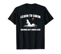 Aprende a Nadar Arizona Bay Swim Club Divertido Camiseta