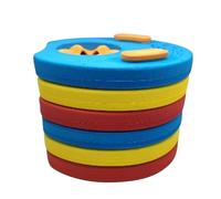 Aprende a nadar bandas de espuma EVA flotantes discos de natación para niños, conjunto de pulsera para aprender a nadar con anillos flotantes para niños