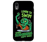 Aprende a nadar porque los zombies no pueden nadar Carcasa para iPhone XR