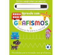 Aprende com Grafismos: Prepara-te para a Escola! (Escreve e Apaga)