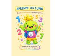 Aprende con LUMO: Juego con números y aprendo a pensar (3 años): Cuaderno de actividades de números para niños