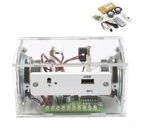 Aprende electrónica construyendo un altavoz con este kit de bricolaje que incluye placa decodificador y control remoto (A)