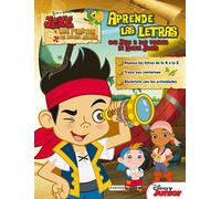 Aprende Las Letras Con Jake Y Los Piratas De Nunca Jamás: Repasa las letras de la A a la Z. Traza sus contornos. Diviértete con las actividades. (Libros de colorear y actividades Disney)