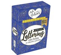 Aprende lettering. Con fichas de caligrafías y plantillas (Barajas)