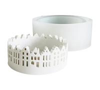 Aprende Mejora la decoración de tu hogar con esta forma redonda de silicona hueca, que le da una sensación cálida y romántica. Su encantadora casa -debido diseño le da un hermoso y