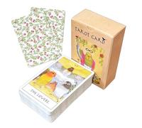 Aprende Tarot con Cartas | Juego de Mesa con Temática de Aves - Baraja de Tarot | para Familia Mamá Papá Esposa Amigos Compañeros Hombres Mujeres Jóvenes