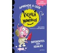 Aprender a leer en la Escuela de Monstruos 17 – Diferentes pero iguales En letra MAYÚSCULA – Montena