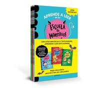 Aprender a leer en la Escuela de Monstruos - Pack con los libros 1, 2 y 3: En letra MAYÚSCULA para aprender a leer (Libros para niños a partir de 5 ... (libros para niños a partir de 5 años)