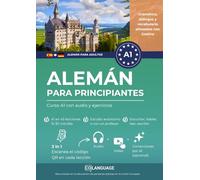 Aprender alemán para principiantes. Curso A1 con audio y ejercicios: Aprender alemán A1. Con audio, diálogos, gramática y ejercicios. Preparación ... A1, ideal para autoestudio o clases.: 1 (DaF)