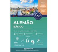 Aprender alemão A2 básico. Curso completo com app e exercícios: Aprender alemão A2 com atividades, gramática, exercícios, áudio e vocabulário. Ideal ... (Aprender alemão para adultos)