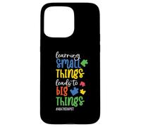 Aprender Cosas pequeñas Conduce a Grandes Cosas Aprender Graduación Carcasa para iPhone 15 Pro MAX