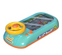 Aprender Juguetes para un año, Juguete para automóviles para bebés, Pista de Carreras, Juguete de Volante, Volante para niños con Efectos de Sonido Musicales, interactivos aprendiendo Estilo 1