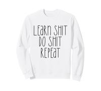 Aprender Mierda DO Mierda Repetir Funny Adventure Meme Sudadera