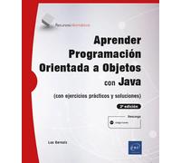 Aprender Programación Orientada a Objetos con Java.