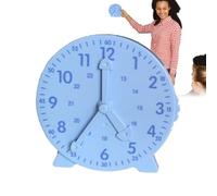 Aprendiendo el reloj de alumno a lo grande - relojes de enseñanza para niños | Atractiva demostración reloj práctica educativa relojes para niños niñas, tiempo fácil de leer herramienta de aprendizaje