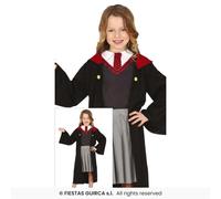 Aprendiz Rojo Bruja Niña Escuela Niña Disfraz Traje Niños Edad 3-12