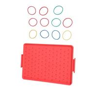 Aprendizaje creativo de matemáticas, Geoboard educativo, Red | Ayuda multifuncional para enseñanza de geometría para actividades preescolares de jardín de infantes en casa,