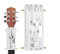 Aprendizaje de acordes de guitarra, herramienta de acordes de guitarra - Prensa de acordes para entrenador de acordes - Aprende a tocar la guitarra rápidamente, los instrumentos de aprendizaje