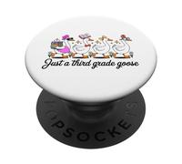 Aprendizaje para Estudiantes de Ganso de Tercer Grado PopSockets PopGrip Adhesivo