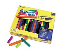 Learning Resources Set de introducción a Las regletas de Cuisenaire con regletas encajables