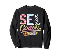 Aprendizaje Social Emocional Sel Coach Consejero Día del Maestro Sudadera