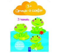 Aprendo a contar +3: Con adhesivos reutilizables