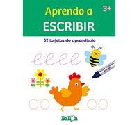 Aprendo a escribir (TARJETAS DE APRENDIZAJE BORRABLES)