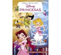 Aprendo a leer con cómics Disney - Princesas 2: Cómic con letra MAYÚSCULA, ideal para primeros lectores. (Aprendo con Disney)