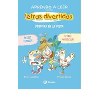 Aprendo a leer con las letras divertidas, 2. Perdidas en la selva: Textos rimados y en MAYÚSCULAS (Castellano - A PARTIR DE 3 AÑOS - LIBROS DIDÁCTICOS ... aventuras de las letras y los números)