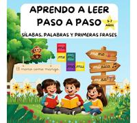Aprendo a leer: sílabas, palabras y primeras frases: 5 a 7 años, letra ligada primeros lectores