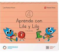 APRENDO CON LILA Y LILO CUADERNO 4 - 9788468282886