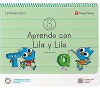 APRENDO CON LILA Y LILO CUADERNO 6 - 9788468282909
