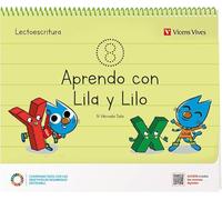 APRENDO CON LILA Y LILO CUADERNO 8 - 9788468282923