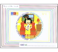 Aprendo inglés con amiga Yellow - cuadernillo de trabajo y actividades 2 / Editorial GEU/ Recomendado de 4-5 años/ Aprende inglés / Refuerzo