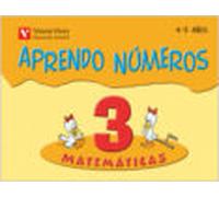 Aprendo Números. Cuaderno 3. Infantil 4 Años