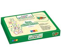 Aprendo palabras. Unidad 4: Los alimentos / Editorial GEU/ Diseñado para maestros E.Infantil / Enseña vocabulario básico / Trabajo léxico-semántico
