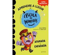 Aprender a leer en la Escuela de Monstruos 15 – Hambrienta y enfadada – Con letra MAYÚSCULA – Montena