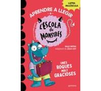 Aprender a leer en la Escuela de Monstruos 16 – Unas rocas muy graciosas – Con letra mayúscula – Montena