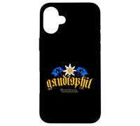 Apres - Esquís con Texto en alemán Gaudiophil Edelweis Carcasa para iPhone 16 Plus
