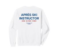 APRÉS SKI Instructor X LIVELIFE Esquís Club Esquiadores Back Sudadera