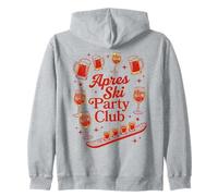 Apres Ski Party Club Bebidas Deportes Invierno Diseño Sudadera con Capucha