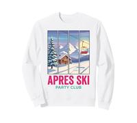 Apres Ski Party Club Escena de Remonte de montaña de Sudadera