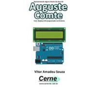 Apresentando Alguns Títulos Da Obra De Auguste Comte Com Display Lcd P