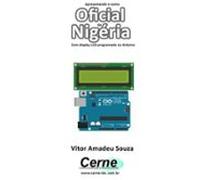Apresentando O Nome Oficial Da Nigéria Com Display Lcd Programado No