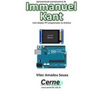 Apresentando Pensamentos De Immanuel Kant Com Display Tft Programado N